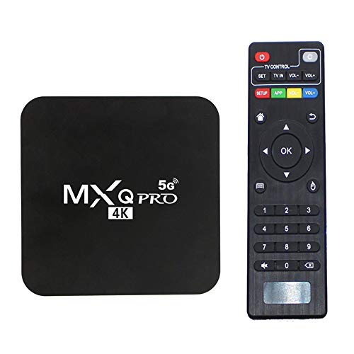 MXQ Pro 5G 4K Android TV 13.1 Box Android Smart Box H.265 HD 3D Dual Band 2.4G/5G WiFi Quad Core Home Media Player von X88