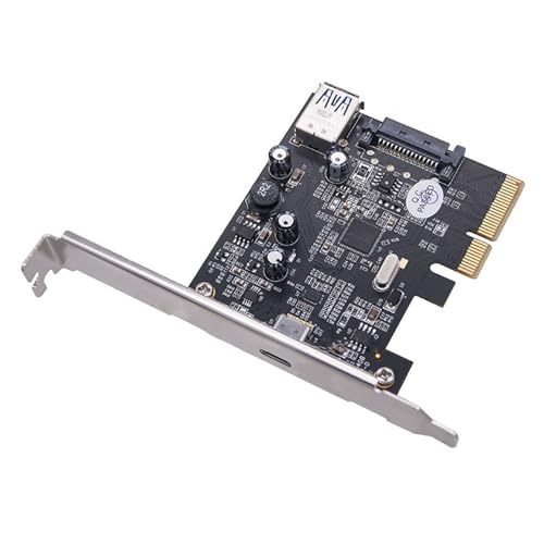 10gbit / S PCIe Zu USB 3.1 Expansion Adapter Card Easy Installation Fast Data Getriebe von XAGMODSHN