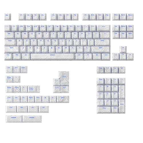 135Keys Farbsublimationstastenkappen, transparente Linie, Frontdruck, Hintergrundbeleuchtung, Originalhöhe, Tastenkappen für Tastaturen 135Keys Farbsublimationstastenkappen, transparente Linie, Frontdruck, Hintergrundbeleuchtung, Originalhöhe, Tastenkappen für Tastaturen von XAGMODSHN