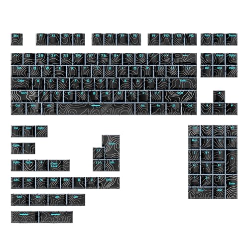 135Keys Farbsublimationstastenkappen, transparente Linie, Frontdruck, Hintergrundbeleuchtung, Originalhöhe, Tastenkappen für Tastaturen 135Keys Farbsublimationstastenkappen, transparente Linie, Frontdruck, Hintergrundbeleuchtung, Originalhöhe, Tastenkappen für Tastaturen von XAGMODSHN
