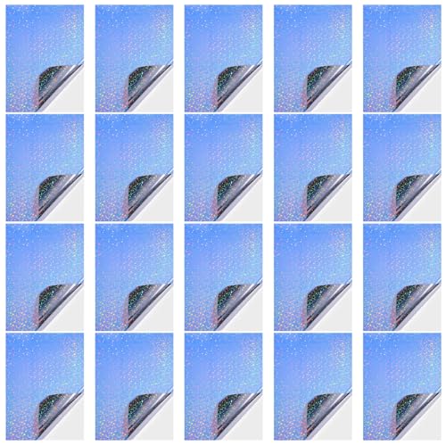 20 Blatt/Set Vinyls Aufkleber Papierfolie Einfach zu Bedienen Selbstklebendes Aufkleberpapier für Bastelprojekt Studenten von XAGMODSHN
