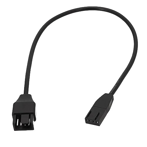 30 cm/50 cm/100 cm Computer-Lüfter, Temperaturregelung, 4-poliges Verlängerungskabel, Gehäuselüfter, Verlängerungskabel von XAGMODSHN