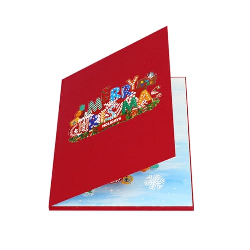 3D Popup Weihnachtskarte mit Lichtern und Weihnachtsmelodie zarte Festivaldekoration u 3D Popup Weihnachtskarte mit Lichtern und Weihnachtsmelodie zarte Festivaldekoration u von XAGMODSHN