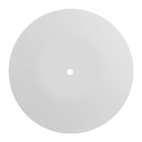Acryl-Plattenspieler-Matte für 30,5 cm (12 Zoll) Plattenspieler, antistatisch, reduziert Lärm und verhindert von XAGMODSHN