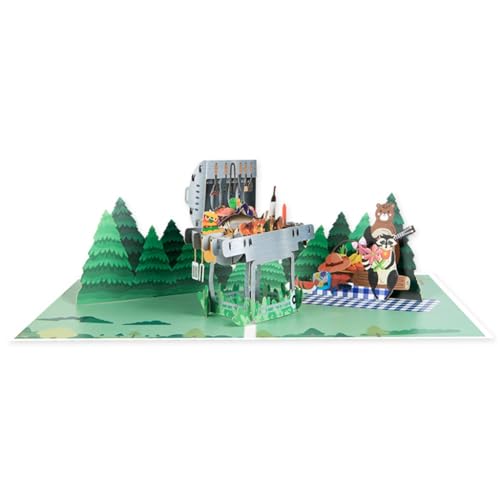 BBQ Camping Barbecue Urlaub Karte Einzigartige und Kreative 3D PopUp Karte für Geburtstage und Festival BBQ Camping Barbecue Urlaub Karte Einzigartige und Kreative 3D PopUp Karte für Geburtstage und Festival von XAGMODSHN