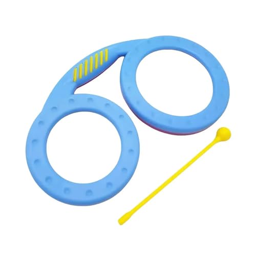 Doppelseitiges Handrommelklatsch Trommel Orff Musikinstrument Brille Form Drum Early Education Percussion Instrument Doppelseitiges Handrommelklatsch Trommel Orff Musikinstrument Brille Form Drum Early Education Percussion Instrument von XAGMODSHN