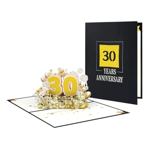 Elegante 3D Popup Jubiläumskarte Schöne Popup Nummer Grußkarte Elegante 3D Jubiläumskarte für Paare Elegante 3D Popup Jubiläumskarte Schöne Popup Nummer Grußkarte Elegante 3D Jubiläumskarte für Paare von XAGMODSHN