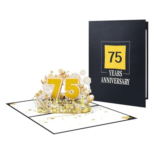 Elegante 3D Popup Jubiläumskarte Schöne Popup Nummer Grußkarte Elegante 3D Jubiläumskarte für Paare Elegante 3D Popup Jubiläumskarte Schöne Popup Nummer Grußkarte Elegante 3D Jubiläumskarte für Paare von XAGMODSHN