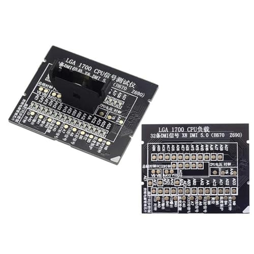 LGA 1700 CPU Socket Tester Dummies Last Gefälschter Last DMI 5.0 H670 Z690 Mit LED Indikatoren Für Die Datenübertragung Von Motherboards von XAGMODSHN