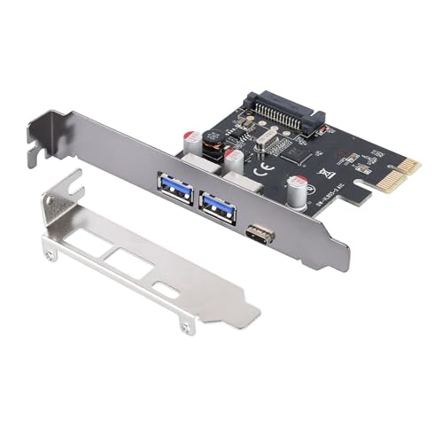 Multiports USB3.1 PCIEX1 Adapter Desktop Erweiterungskarte Mit 10 Gbit/S Transfer Unterstützen PCIe Verschiedene Slots von XAGMODSHN