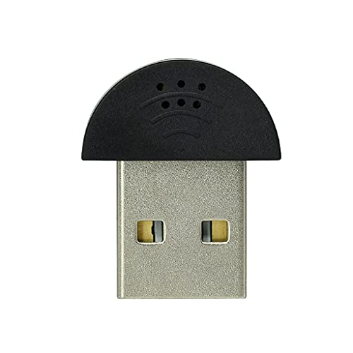 USB 2.0 Mikrofon für Laptop/Desktop Spracherkennungssoftware Treiberfreier Empfängeradapter für PC Notebook USB 2.0 Mikrofon für Laptop/Desktop Spracherkennungssoftware Treiberfreier Empfängeradapter für PC Notebook von XAGMODSHN