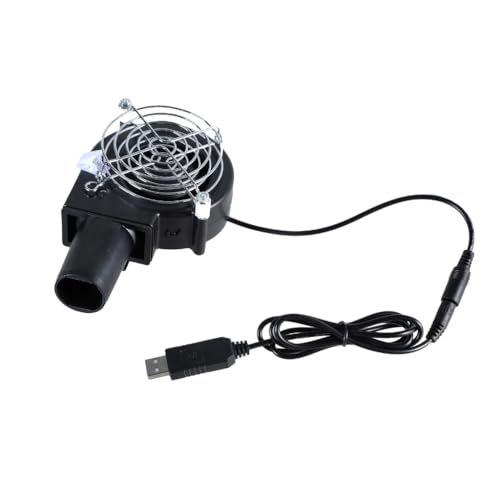 USB-Gebläseventilator 9733, kleines Herd-Werkzeug zum Kochen, Heizen, Camping, Grillen, bürstenloser Kühlung, Zentrifugalventilator, 4800 U/min USB-Gebläseventilator 9733, kleines Herd-Werkzeug zum Kochen, Heizen, Camping, Grillen, bürstenloser Kühlung, Zentrifugalventilator, 4800 U/min von XAGMODSHN