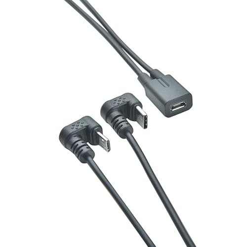 XAGMODSHN 30 Cm Micro5p Weiblich Zum Typ C Männlichen Und Micro5p Männlichen Ladelinie Doppelausgangsplitterkabel Für Telefontabletten Geeignet XAGMODSHN 30 Cm Micro5p Weiblich Zum Typ C Männlichen Und Micro5p Männlichen Ladelinie Doppelausgangsplitterkabel Für Telefontabletten Geeignet von XAGMODSHN