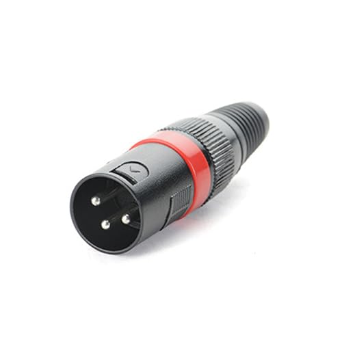 XAGMODSHN 3Pin Stecker Kabelverbinder 3Pin Mikrofone Steckermikrofone Kabelklemmen Stecker Für Mikrofonezubehör von XAGMODSHN