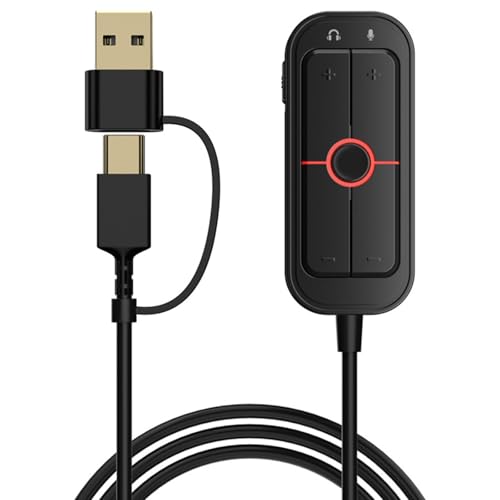 XAGMODSHN Externe USB-Soundkarte mit 3 Soundmodi und Lichteffekten für Gaming und Unterhaltung XAGMODSHN Externe USB-Soundkarte mit 3 Soundmodi und Lichteffekten für Gaming und Unterhaltung von XAGMODSHN