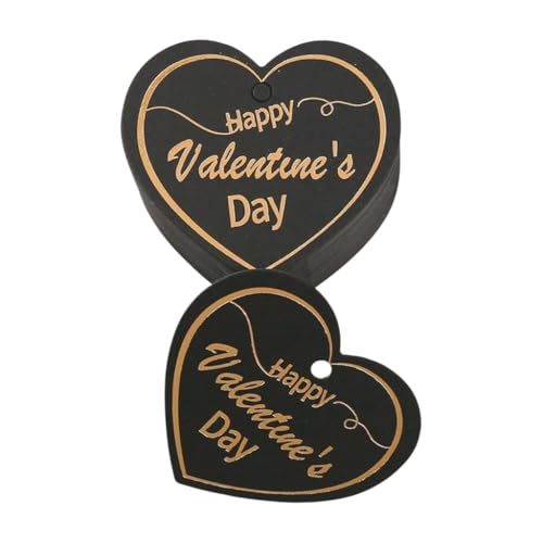 XAGMODSHN Papieretiketten in Herzform, rund, für Süßigkeitentüten, zum Aufhängen, Ornament, Valentinstag, Verpackung, Zubehör, 100 Stück XAGMODSHN Papieretiketten in Herzform, rund, für Süßigkeitentüten, zum Aufhängen, Ornament, Valentinstag, Verpackung, Zubehör, 100 Stück von XAGMODSHN
