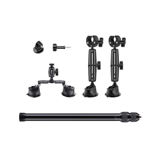 XAGMODSHN Saugnapf-Autohalterungs-Set für Action-Kameras, 120 cm Verlängerungsstab für 360-Grad-Action-Kameras XAGMODSHN Saugnapf-Autohalterungs-Set für Action-Kameras, 120 cm Verlängerungsstab für 360-Grad-Action-Kameras von XAGMODSHN