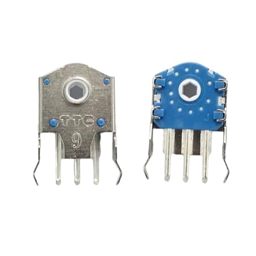 XAGMODSHN Staubdichter silberfarbener Rad-Encoder, 8 mm, 9 mm, 10 mm, 11 mm, rotierende Maus-Decoder, härteres Gefühl, höhere Präzision XAGMODSHN Staubdichter silberfarbener Rad-Encoder, 8 mm, 9 mm, 10 mm, 11 mm, rotierende Maus-Decoder, härteres Gefühl, höhere Präzision von XAGMODSHN
