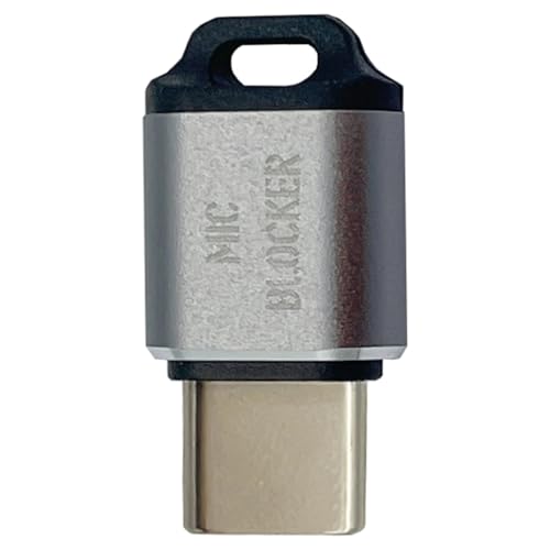 XAGMODSHN USB-C-Mikrofon-Blocker, kabelloses Mikrofon, Schallschutz, perfekt für Reisen zur Arbeit, Schule, Urlaub von XAGMODSHN