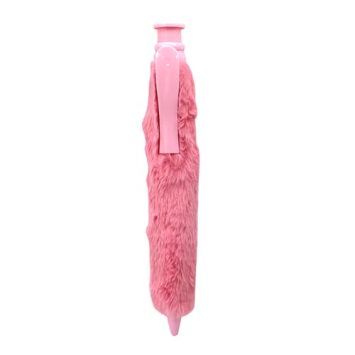 XAGMODSHN Weicher Schreibstift, schöner Plüsch-Kugelschreiber, 1,0 mm, einziehbarer Kugelschreiber für Schule, Büro XAGMODSHN Weicher Schreibstift, schöner Plüsch-Kugelschreiber, 1,0 mm, einziehbarer Kugelschreiber für Schule, Büro von XAGMODSHN