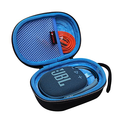 XANAD Hart Reise Tragen Tasche für JBL Clip 4 / JBL Clip 4 eco Bluetooth Box Lautsprecher Tragbare Schutz Schutzhülle (Blue) von XANAD
