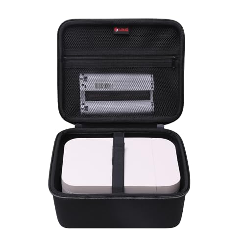 XANAD Hartschalenkoffer für HPRT Fotodrucker 4 x 6 Sofortbilddrucker (schwarz) - Innen: 21,1 x 17,5 x 6,1 cm von XANAD