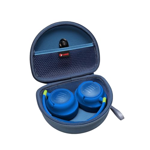 XANAD Kinder Kopfhörer Tasche für Kinder für JBL JR 460 NC Bluetooth Kopfhörer On-Ear mit Noise Cancelling Headphone Case（blau） von XANAD
