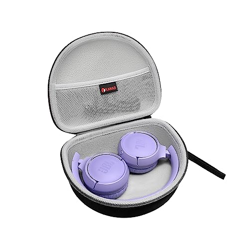 XANAD Kopfhörer Tasche für JBL Tune 510BT / JBL Tune 520BT / JBL Tune 760 NC/JBL Tune 660 BTNC/JBL Tune 710 BT/JBL Live 460NC Bluetooth Kopfhörer On-Ear Faltbarem Headphone Case（Black） von XANAD