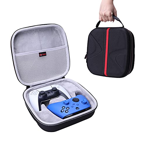 XANAD Tasche für Gaming Controller, kompatibel für Playstation 5, Xbox, SteelSeries Nimbus+, Razer Zubehör für Gaming (Grau) von XANAD