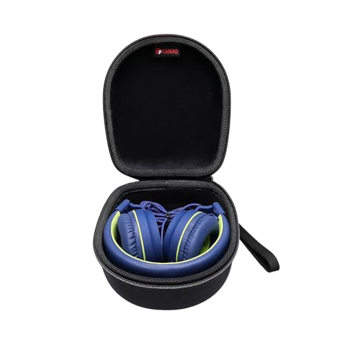 XANAD Tasche für Kinder Kopfhörer - iClever/gorsun/Nabevi/PowerLocus/Tonies/Tribit/hisonic/Retoo/BIGGERFIVE/EasySMX/Kekz Leicht Bluetooth Kopfhörer (Schwarz) von XANAD