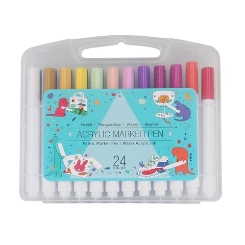 XANHOY Acryl-Marker für 3D-Druckmodelle, Farbstifte, 24 Farben, Tinte auf Wasserbasis XANHOY Acryl-Marker für 3D-Druckmodelle, Farbstifte, 24 Farben, Tinte auf Wasserbasis von XANHOY