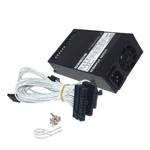 XANHOY Kleines 1U-Modular-Netzteil, geräuscharmer 40-mm-Lüfter mit Thermosteuerung, 250 W, 300 W, 700 W, 850 W XANHOY Kleines 1U-Modular-Netzteil, geräuscharmer 40-mm-Lüfter mit Thermosteuerung, 250 W, 300 W, 700 W, 850 W von XANHOY