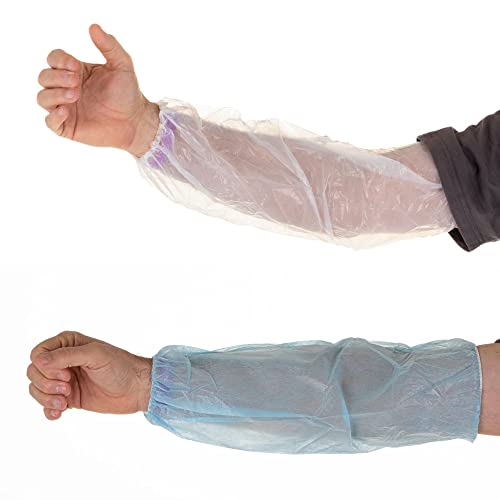 XARA - Ärmelabdeckung aus Polyethylen, 0,02 mm, verstellbar, Einwegschutz für Arme und Ärmel, von Hand versiegelt, Weiß, 100 Stück… XARA - Ärmelabdeckung aus Polyethylen, 0,02 mm, verstellbar, Einwegschutz für Arme und Ärmel, von Hand versiegelt, Weiß, 100 Stück… von XARA