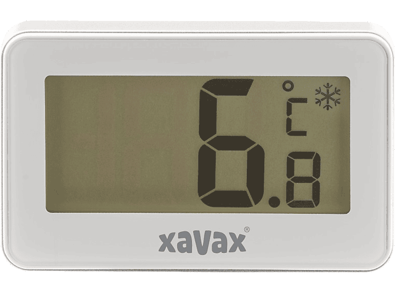 XAVAX Digitales Kühl-/Gefrierschrank Thermometer (25 mm) von XAVAX