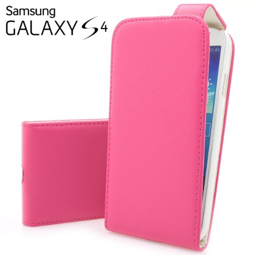 XAiOX Galaxy S4 S IV i9500 Design Tasche Hülle Flip Case mit Magnet Verschluss (pink) von XAiOX