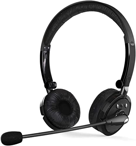 XBC Tech Bluetooth-Headsets mit Mikrofon, kabellose Bluetooth-Kopfhörer, Freisprecheinrichtung, Headset mit Mikrofon für Büro, Telefon, Call-Center, Kundenservice, PC, Trucker XBC Tech Bluetooth-Headsets mit Mikrofon, kabellose Bluetooth-Kopfhörer, Freisprecheinrichtung, Headset mit Mikrofon für Büro, Telefon, Call-Center, Kundenservice, PC, Trucker von XBC Tech