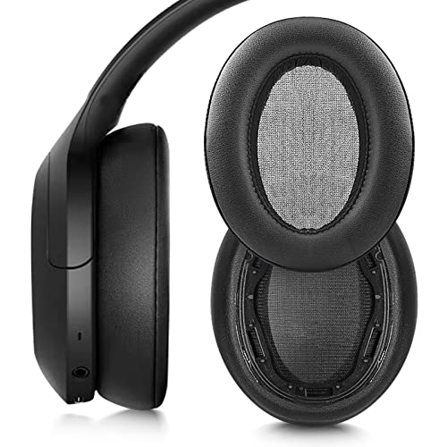 Ersatz-Ohrpolster für Sony WH-H910N Kopfhörer, Schwarz von XBERSTAR