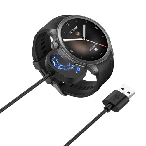 XBERSTAR 1M Balance Smart Watch Ladekabel Dock Cord für Amazfit T-Rex3/Balance Watch Ersatz Magnetisches Ladekabel von XBERSTAR