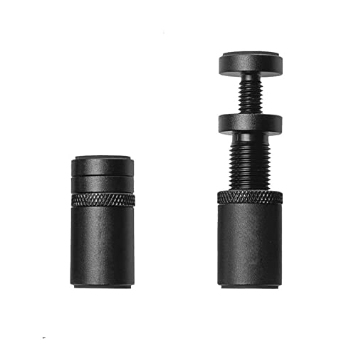 XBERSTAR Aluminium-Halterung für Grafikkarten, höhenverstellbar, mit Magnet und rutschfestem Blatt (schwarz, 3,1–6,2 cm) von XBERSTAR