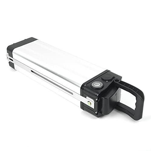 XBERSTAR Batteriebox für E-Bike 36V/48V Lithium-Batterie 18650 Große Schale Case Holder Bike (DC Ladeanschluss) von XBERSTAR