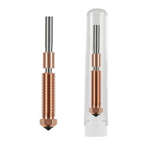 XBERSTAR Düsen aus gehärtetem Stahl für K2/K2 Pro/K2 Plus/HI 3D-Drucker, 0,4 mm Düse, 3D-Drucker-Zubehör (0,4 mm Düse, 1 Stück) von XBERSTAR