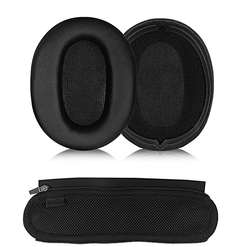 XBERSTAR Ersatz-Ohrpolster für Sony WH-CH710N Kopfhörer, Ersatzpolster (schwarze Ohrpolster und schwarzes Kopfband) von XBERSTAR