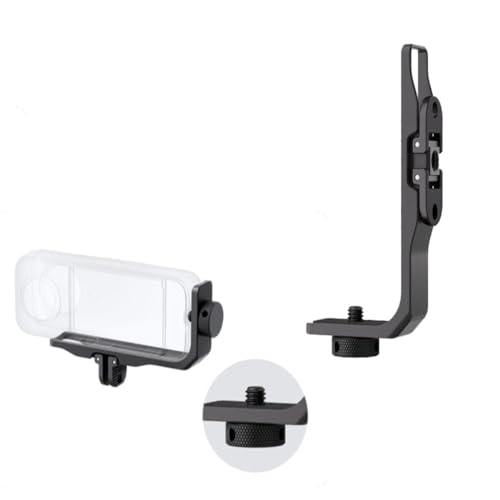 XBERSTAR Horizontale Halterung für Insta360 X3 Variable Schnittstelle (schwarz) von XBERSTAR