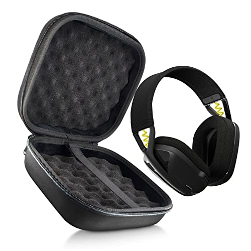 XBERSTAR Kopfhörer-Tragetasche für Logitech G435 Lightspeed Wireless Bluetooth Headset (Schwarz) von XBERSTAR