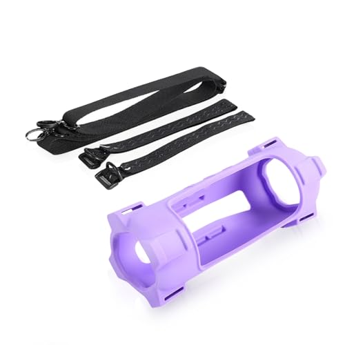 XBERSTAR Lautsprecherhülle für JBL Flip 7 Lautsprecher, Silikonhülle, tragbare Reise-Schutzhülle mit Gurt, Violett XBERSTAR Lautsprecherhülle für JBL Flip 7 Lautsprecher, Silikonhülle, tragbare Reise-Schutzhülle mit Gurt, Violett von XBERSTAR