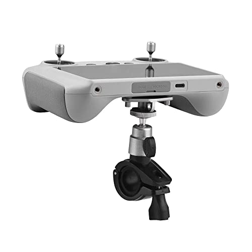 XBERSTAR Sport-Kamera-Halterung, Fahrradständer für DJI Mini 3 Pro RC Controller, Fahrradlenkerhalterung, Fahrradhalterungs-Kit (schwarz) von XBERSTAR
