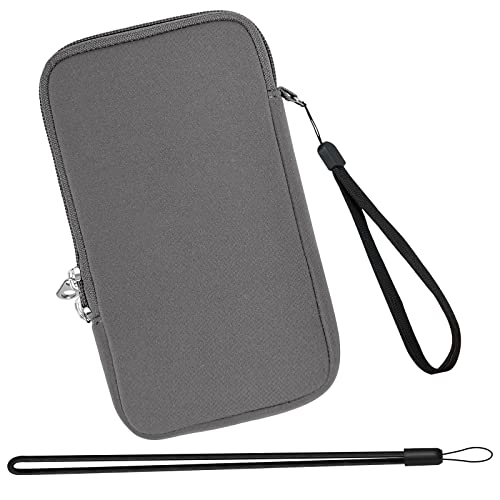 XBERSTAR Weiche Tragetasche aus Neopren für Texas Instruments TI-83 TI-89 TI-84 Plus C Silver EditionGraphing Taschenrechner grau von XBERSTAR