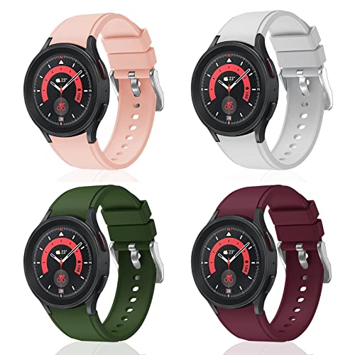 XBLJST Kompatibel mit Samsung Galaxy Watch 6/5/4 40mm 44mm Armband,Galaxy Watch 4 Classic 46mm 42mm/Watch 5 Pro 45mm/Watch 6 Classic 43mm 47mm,20mm smartwatch Sportarmband für Damen und Herren von XBLJST