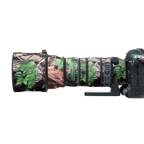 XCOAT Wasserdichte Camouflage-Objektivabdeckung für Sigma 150–600 mm F5–6.3 DG OS Sport, Kamera-Regenschutz, Objektivschutzhüllen und -hüllen, geeignet für Wildtier- und Sportfotografie (Grünes XCOAT Wasserdichte Camouflage-Objektivabdeckung für Sigma 150–600 mm F5–6.3 DG OS Sport, Kamera-Regenschutz, Objektivschutzhüllen und -hüllen, geeignet für Wildtier- und Sportfotografie (Grünes von XCOAT