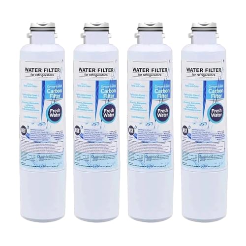 DA29-00020B Kühlschrank-Wasserfilter, Kompatibel Mit Samsung, Kompatibel Mit HAF-CIN/EXP, RF28HFEDBSR, RF263BEAESR, RF263TEAESG, Ersetzen Sie Das Kühlschrank-Wasserfilterzubehör(4pcs) von XCOHJOMB